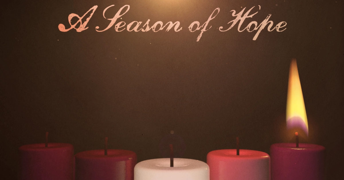 Advent Candles Hope Still Background