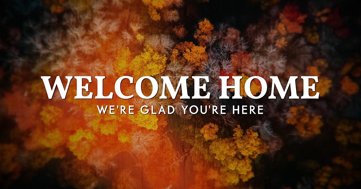 Aerial Journey Welcome Back Still | Still Background