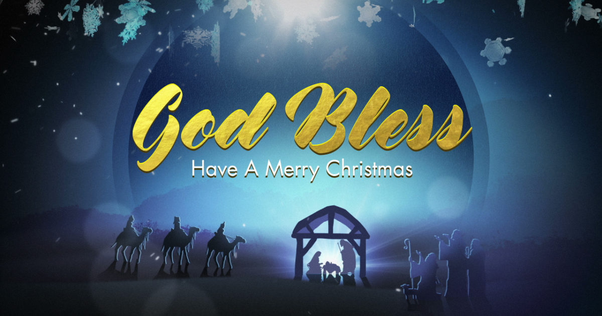 Christmas God Bless Still Vol4 Still Background