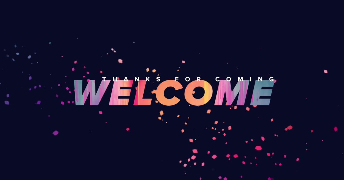 Welcome Screen Color Color Spots Welcome Still | Still Background