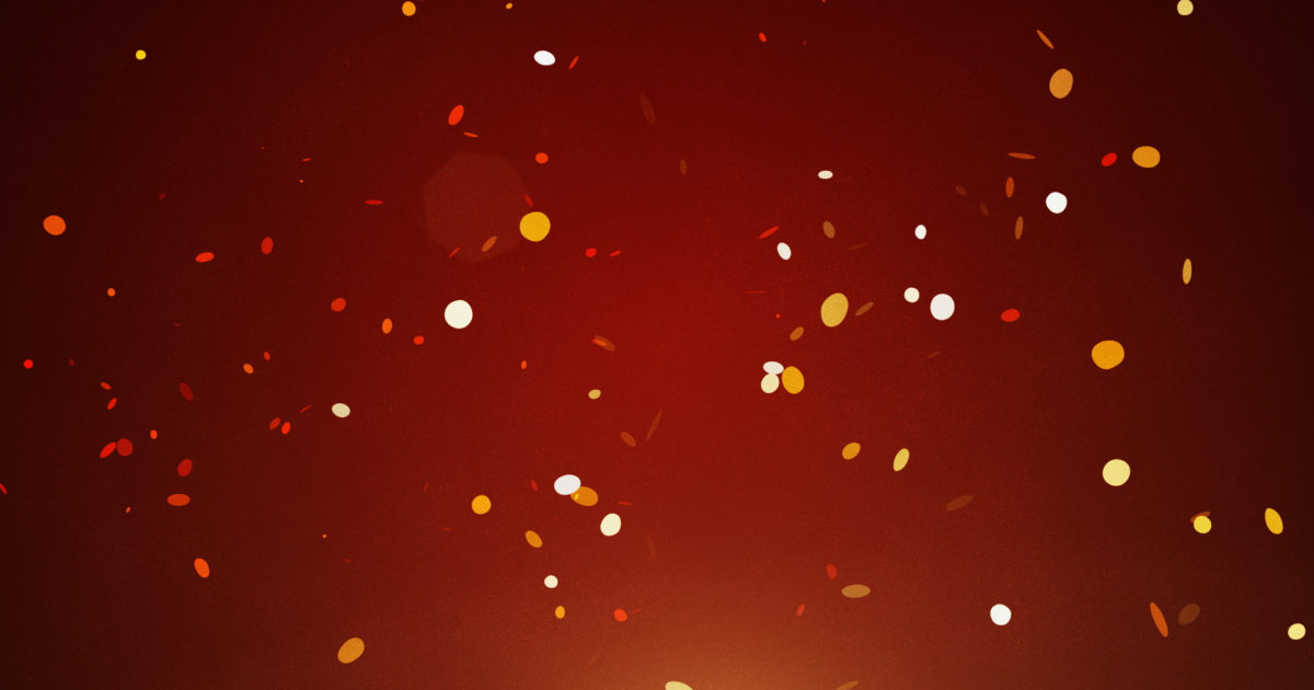 Confetti Orange Still | Still Background