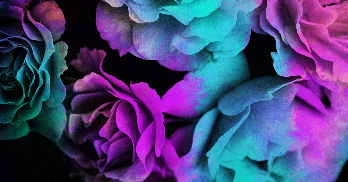 Floral Paint Still 01 Still Background