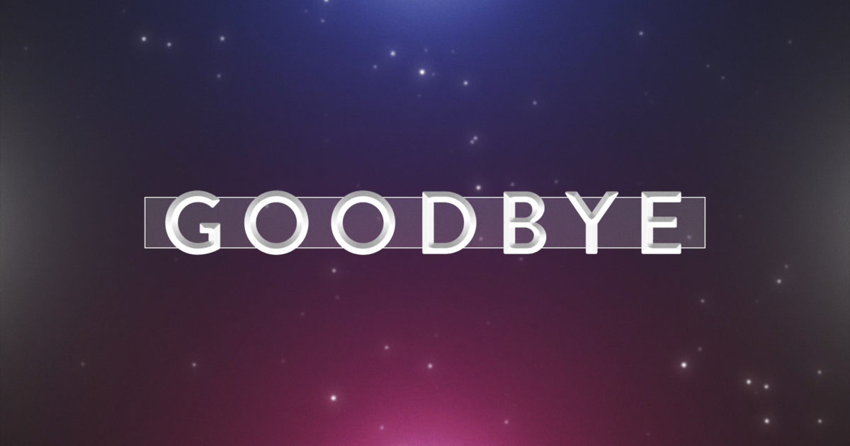 Joyful Lights Goodbye | Still Background