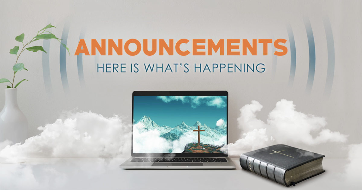 Online Church Announcements Still Vol 1 Background