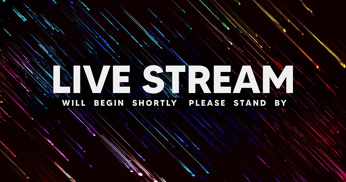 Pixelate Live Stream Still | Still Background