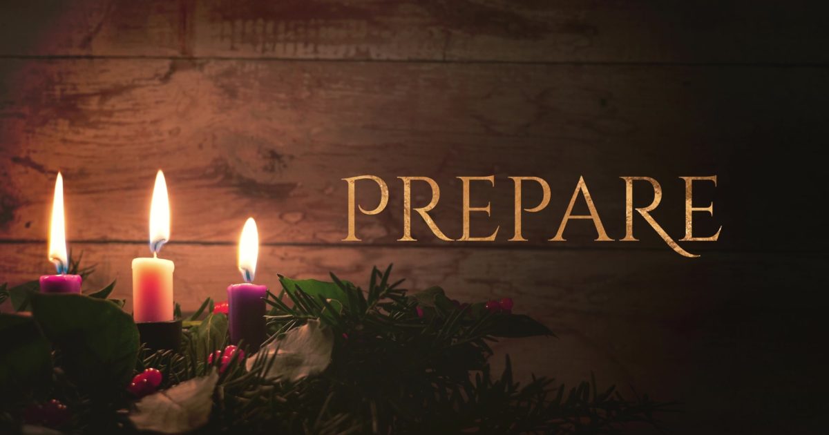 Simple Advent Prepare Still Background