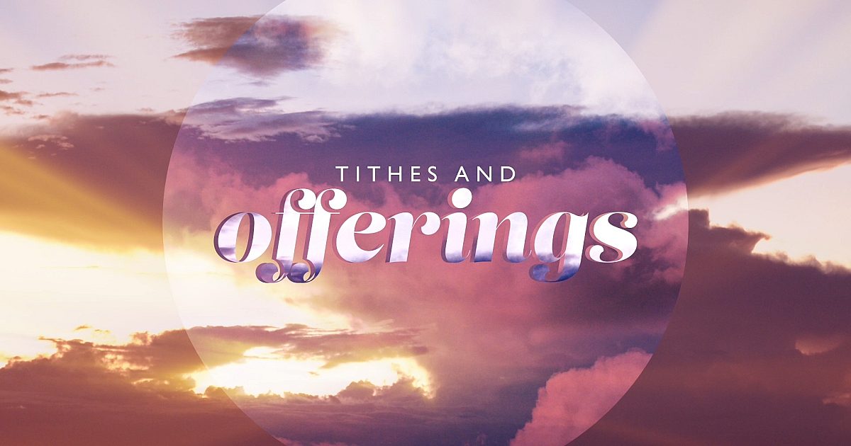 Tithe Spring Campaign Spring Nature Tithes And Offerings | Still Background
