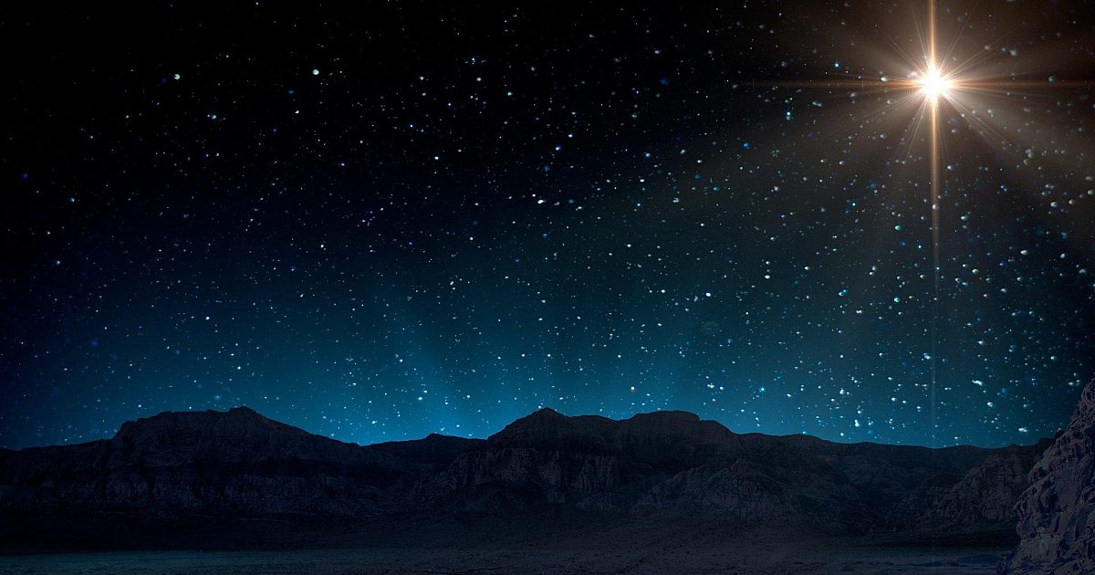 Starry Night Nativity 11 Still Background