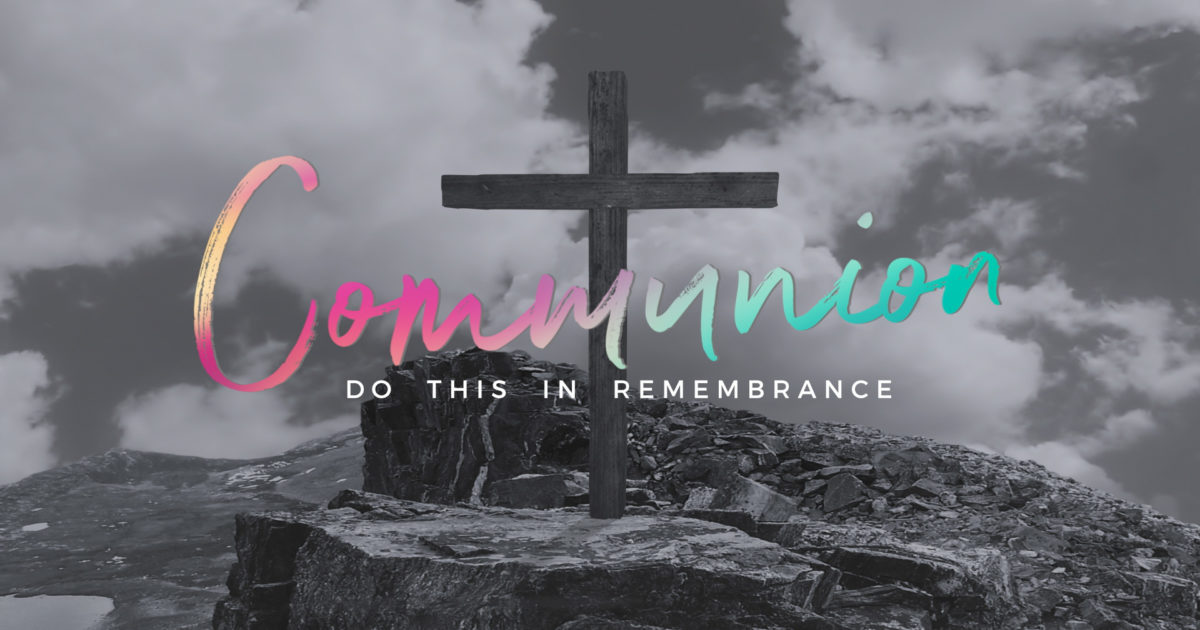 The Cross Communion Still Background