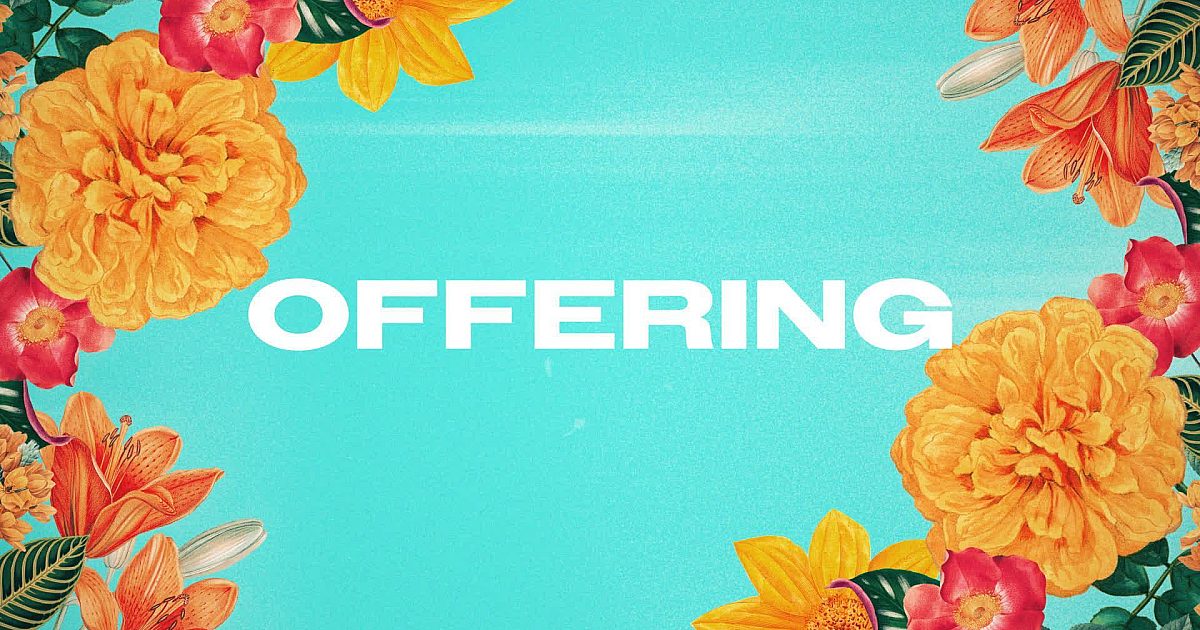 Offiring Background Vintage Floral Offering Still | Still Background