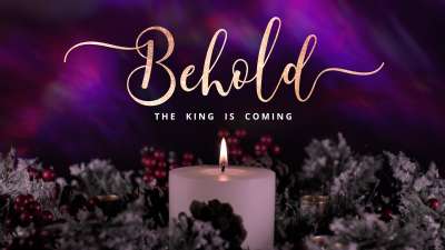 Advent Wreath Behold Still