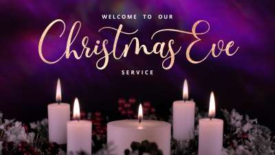 Advent Wreath Christmas Eve Still