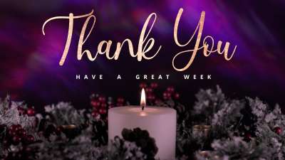 Advent Wreath Close Still