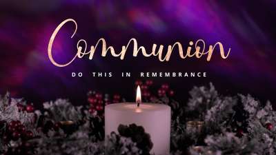 Advent Wreath Communion Still
