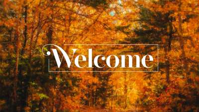 Autumn Vibes Welcome Still