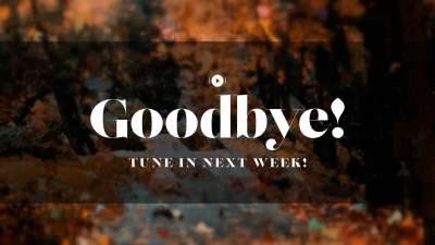 Autumns End Exit Stream Still