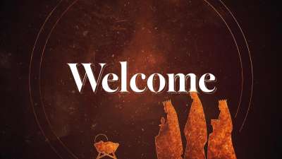 Christmas Elegance Welcome Still