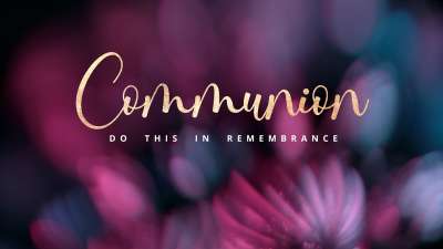 Christmas Ornamental Communion Still