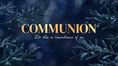 Christmas Wintertide Communion Still