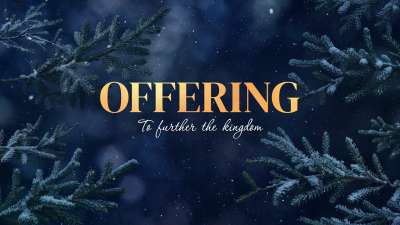 Christmas Wintertide Offering Still