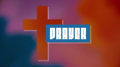 Color Cross Prayer Still
