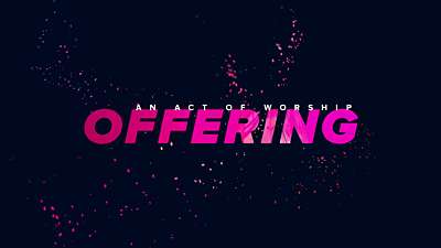 Color Spots Offering Still