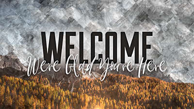 Colorful Fall Welcome