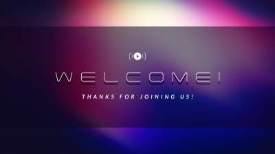 Dancing Light Welcome Stream Still