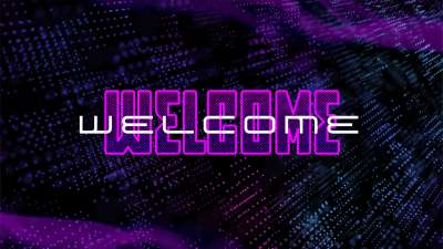 Digital Mesh Welcome Graphic