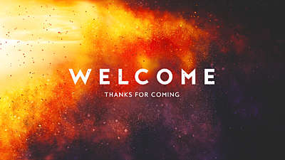 Easter Colors Welcome Still