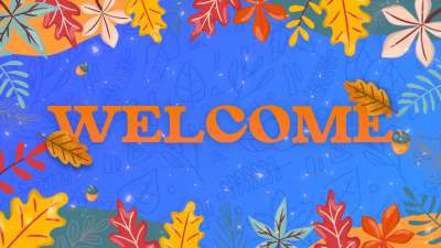 Fall Festival Essentials Welcome Graphic