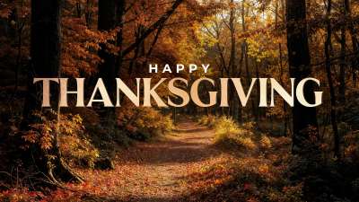 Forest Fall Thanksgiving Still