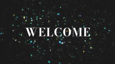 Glitterific New Year Welcome Still