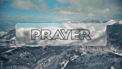 Glorious Winter Prayer Still