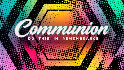 Halftones Gradient Communion Still