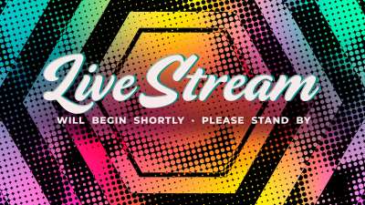 Halftones Gradient Live Stream Still
