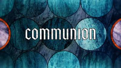 Holy Week Glass Communion Still