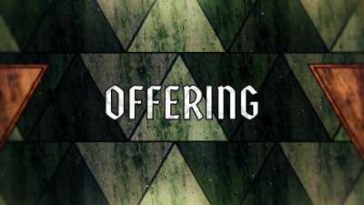 Holy Week Glass Offering Still