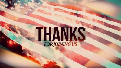 Independence Day Thanks For Joining Us Still
