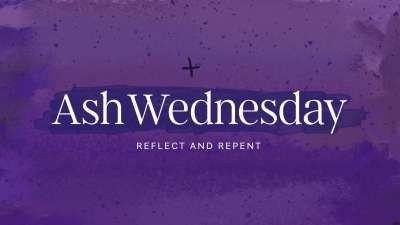 Lent Textures Ash Wednesday Still