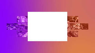 Radiant Gradient Mother's Day Title Blank 01