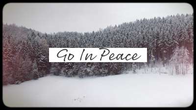 Retro Winter Go in Peace Still