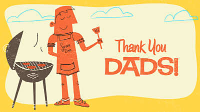 Retro Dad Thank You Still