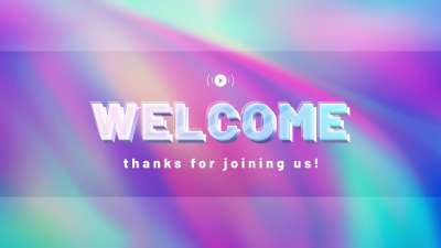 Spring Colors Welcome Stream Still