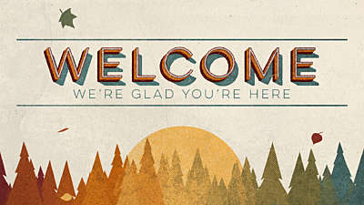 Vintage Fall Welcome Still