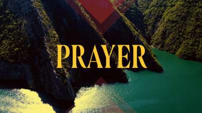 Vintage Lake Prayer Still