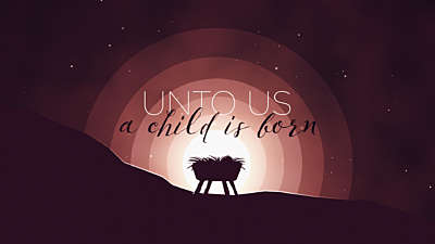 Winter Night Manger Title Still