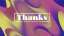 Color Warp Thanks For Joining Us Still