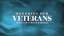Veterans Day Flag Title Still